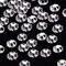 144 Pieces SS40 / 8mm Clear Crystal Flat Back Brilliant Round Rhinestones Glass Stones Glitter Gems Transparent Faux Diamond (Clear)